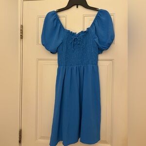 Altar’d State Blue Mini Dress (Size L)
